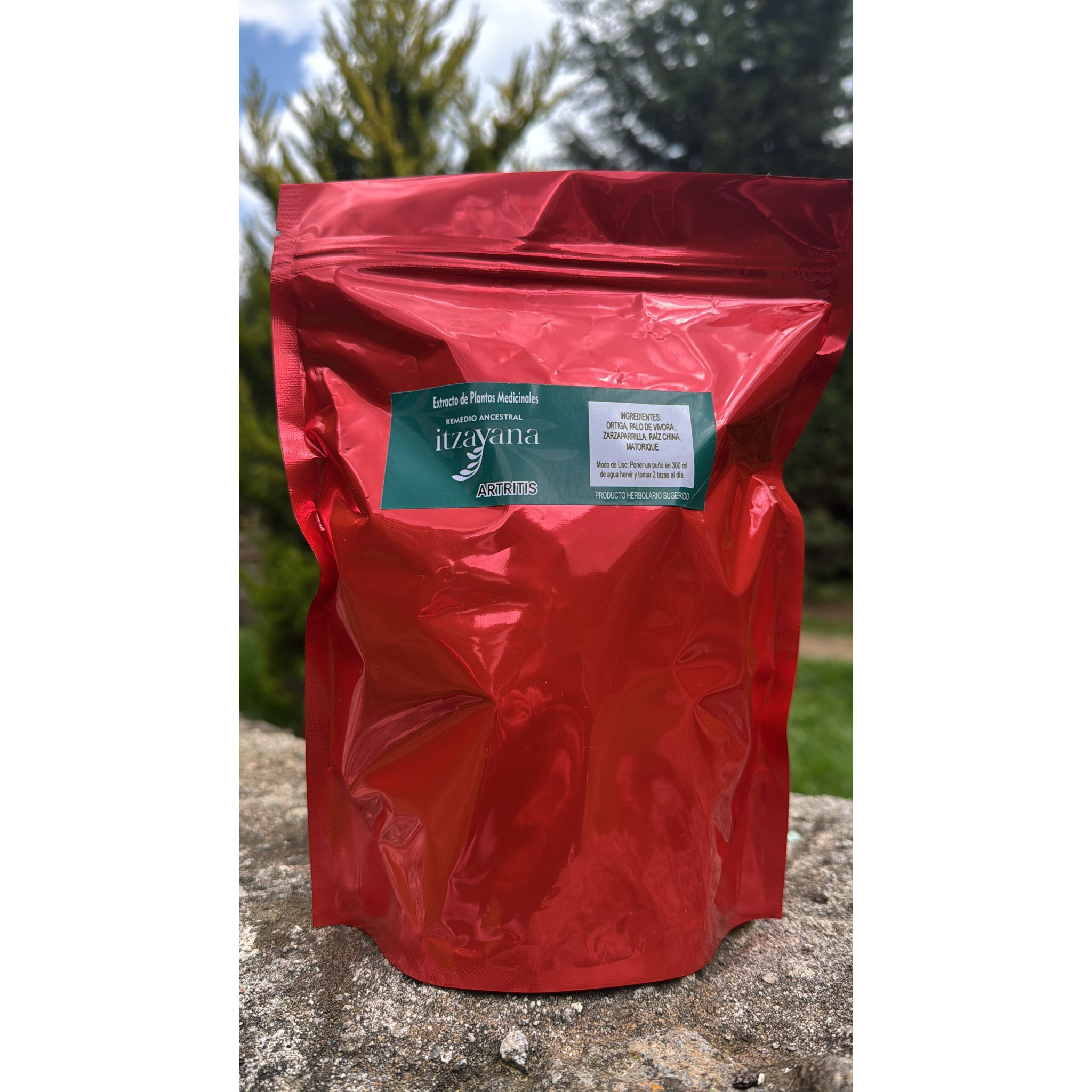 Discover ITZAYANA, the exquisite infusion specially designed to provide support to those suffering from arthritis. This unique blend of natural ingredients, inspired by the rich Mexican herbal tradition, is your ideal companion to promote the health and well-being of your joints.