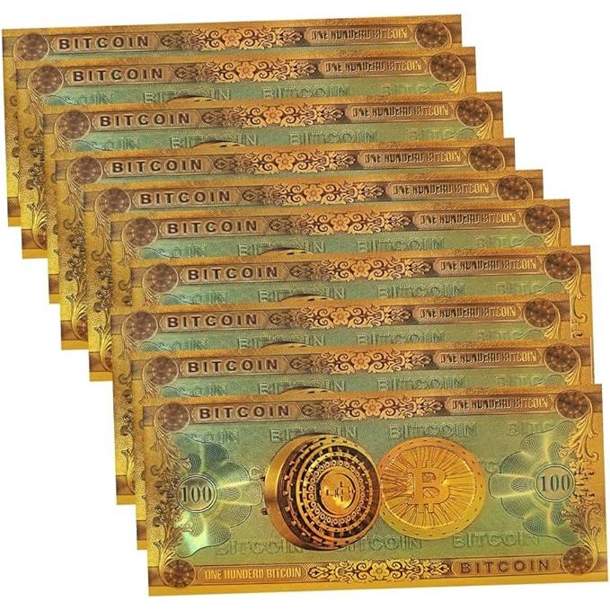 Introducing the Digital Currency Representation virtual coin bills, the perfect item for cryptocurrency enthusiasts looking to add a physical representation of their favorite digital currencies to their collection.