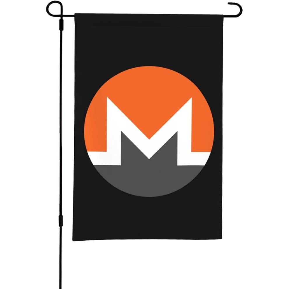 The XMR Logo Monero Logo Flag is an outdoor flag featuring the Monero cryptocurrency symbol. It is designed for both indoor and outdoor use, making it a versatile decoration for your home, office, or outdoor space. The flag is made of high-quality polyester material, making it UV fade-resistant and durable for long-lasting use.