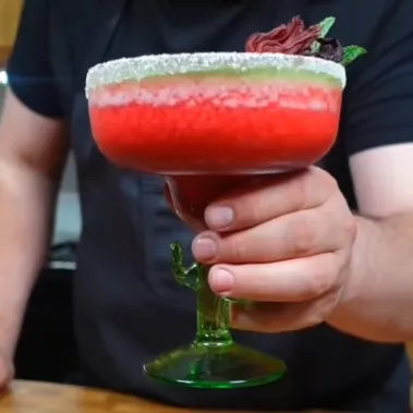 Hibiscus Jalapeño & Mint Margarita image