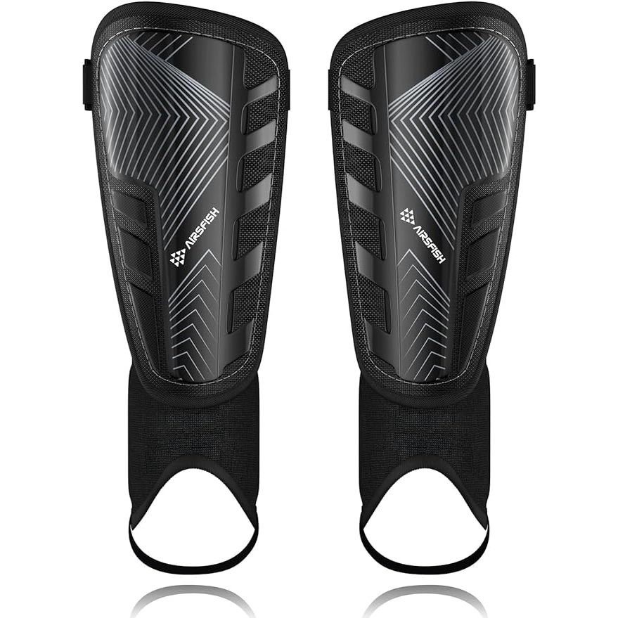 Introducing the CE Certified Shin Guards by AirsFish, specially designed to provide professional protection for kids and youth soccer players during training or matches. These shin guards are certified by CE, ensuring their high quality and performance.