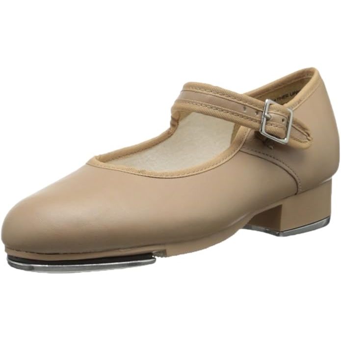 The Capezio Little Kid/Big Kid 3800 Mary Jane Tap Shoe is a popular choice for young tap dancers. It features a classic Mary Jane style with a buckle closure for a secure fit. The shoe has a shiny patent leather upper and a low 1-inch heel, making it comfortable for kids to dance in.
The Capezio 3800 Mary Jane Tap Shoe has a cushioned insole for ad