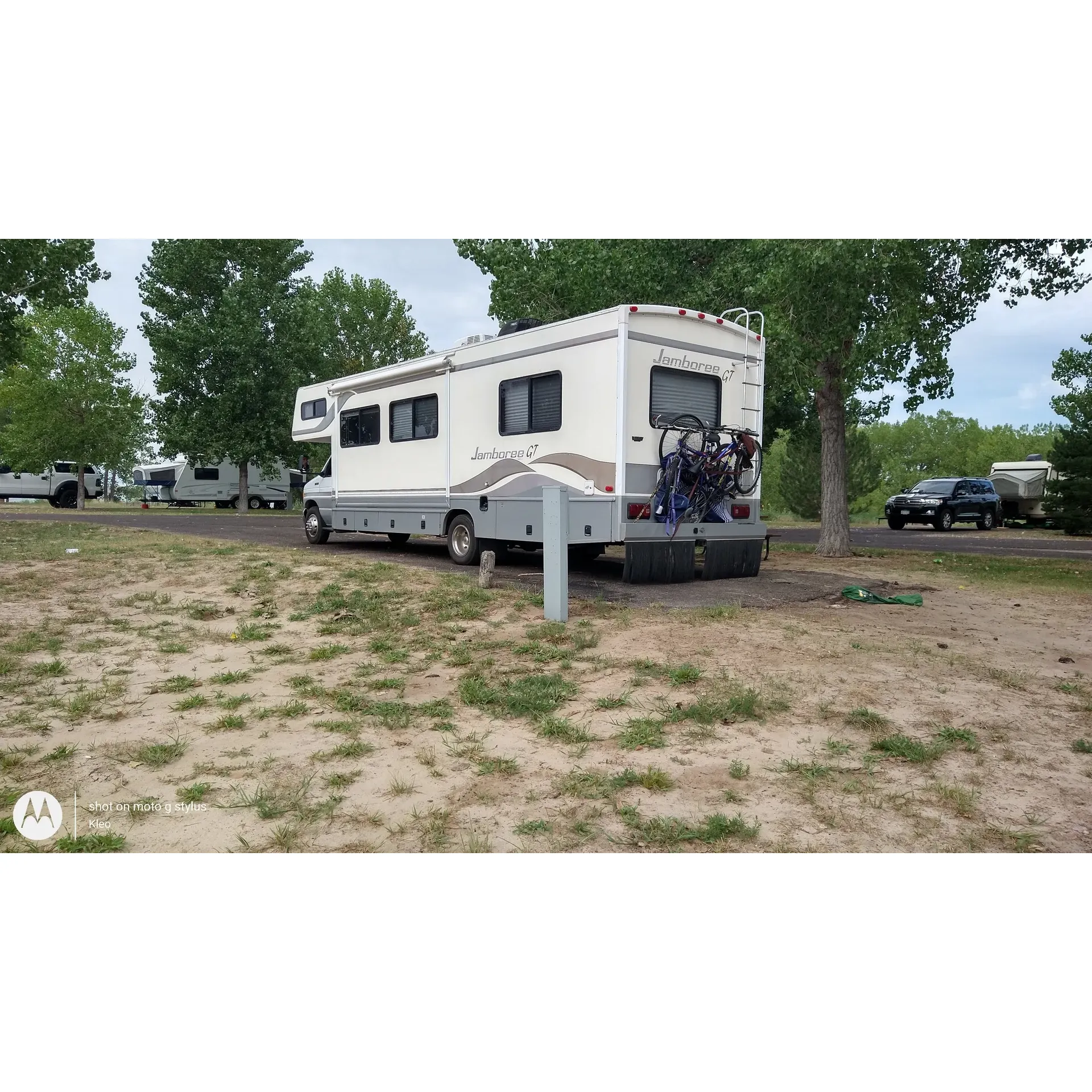 Little Thunder Bay Campground is a stunning retreat for campers seeking scenic beauty and outdoor adventure. With affordable rates that include both the camping and state fees, the campground offers the convenience of full hookups and well-leveled sites to accommodate RVs and trailers, ensuring a comfortable stay.

The campground boasts an extraordinary view of the lake, complemented by the pristine allure of white sand beaches reminiscent of an oceanfront escape. It's the perfect backdrop for a peaceful getaway or an enjoyable family vacation, with ample opportunities for guests to immerse themselves in nature and partake in beach activities.

Just a 20-minute journey from the nearest city, Little Thunder Bay Campground is easily accessible, while still offering a serene setting that feels far removed from the hustle and bustle. Adventurous campers with four-wheel-drive vehicles will revel in the opportunity to drive down to the beach and choose their ideal spot in this Nebraska paradise, which often turns out to be a hidden gem on travelers' road trips.

The park welcomes family and friends to gather and create lasting memories in a space that truly values cleanliness and maintenance, and measures are in place to ensure the natural environment is preserved for visitors to enjoy. Should you find yourself needing a little extra help, tractor services are available to assist in maneuvering your vehicle or trailer, adding convenience to your stay.

For those seeking a slice of outdoor splendor and a tranquil beach atmosphere far from the ocean shores, Little Thunder Bay Campground offers just that and more, ensuring your camping experience is filled with sun, sand, and joyful discoveries. Description by ChatGPT.