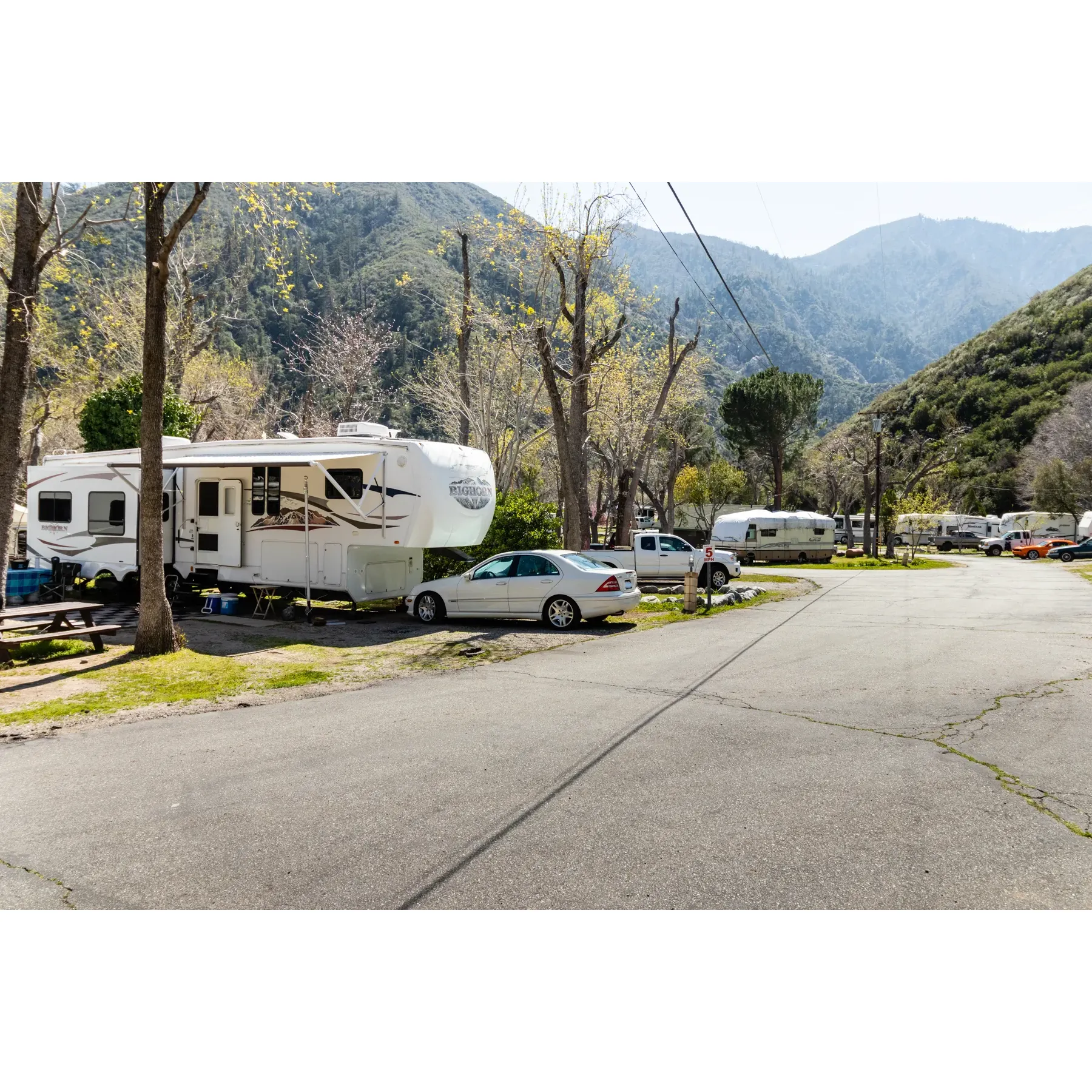 Bonita Ranch Campground is a scenic destination that offers guests an opportunity to converge with nature and enjoy the great outdoors. Its idyllic setting provides an excellent base for those looking to explore the breathtaking Bonita Falls and surrounding wilderness.

Families find Bonita Ranch to be welcoming with amenities and services tailored to ensure a comfortable and enjoyable experience. Many who visit with the intention to hike nearby trails often express a desire to return and take in the full camping experience. The campground is lauded for its natural beauty, boasting a magnificent waterfall and expansive river that enchants visitors of all ages.

Recently renovated restrooms add to the comfort of the guests, and the staff's willingness to lend a BBQ grill exemplifies the kind of helpful service that enhances the camping experience. It's appreciated by campers for its tranquil vibe and the soothing sounds of the nearby running creek, creating the perfect backdrop for a relaxing retreat.

The campground's affordability in combination with its picturesque location and family-friendly atmosphere makes it a desirable choice for many. Visitors who prepare in advance by making reservations are likely to have a smoother and more enjoyable stay, and are encouraged to do so to secure their spot in this sought-after outdoor haven. Bonita Ranch Campground has been recognized by its guests as a 'nice place to stay for the price', highlighting its value as a charming retreat in the great outdoors. Description by ChatGPT.