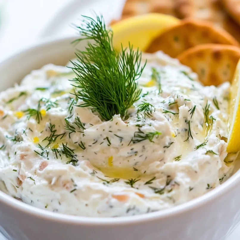 The Smoked Trout Dip with a creamy, dill-infused twist is a luxurious and refreshing appetizer perfect for entertaining. This recipe blends the rich, smoky flavor of trout with the light and tangy notes of fresh dill and creamy ingredients.