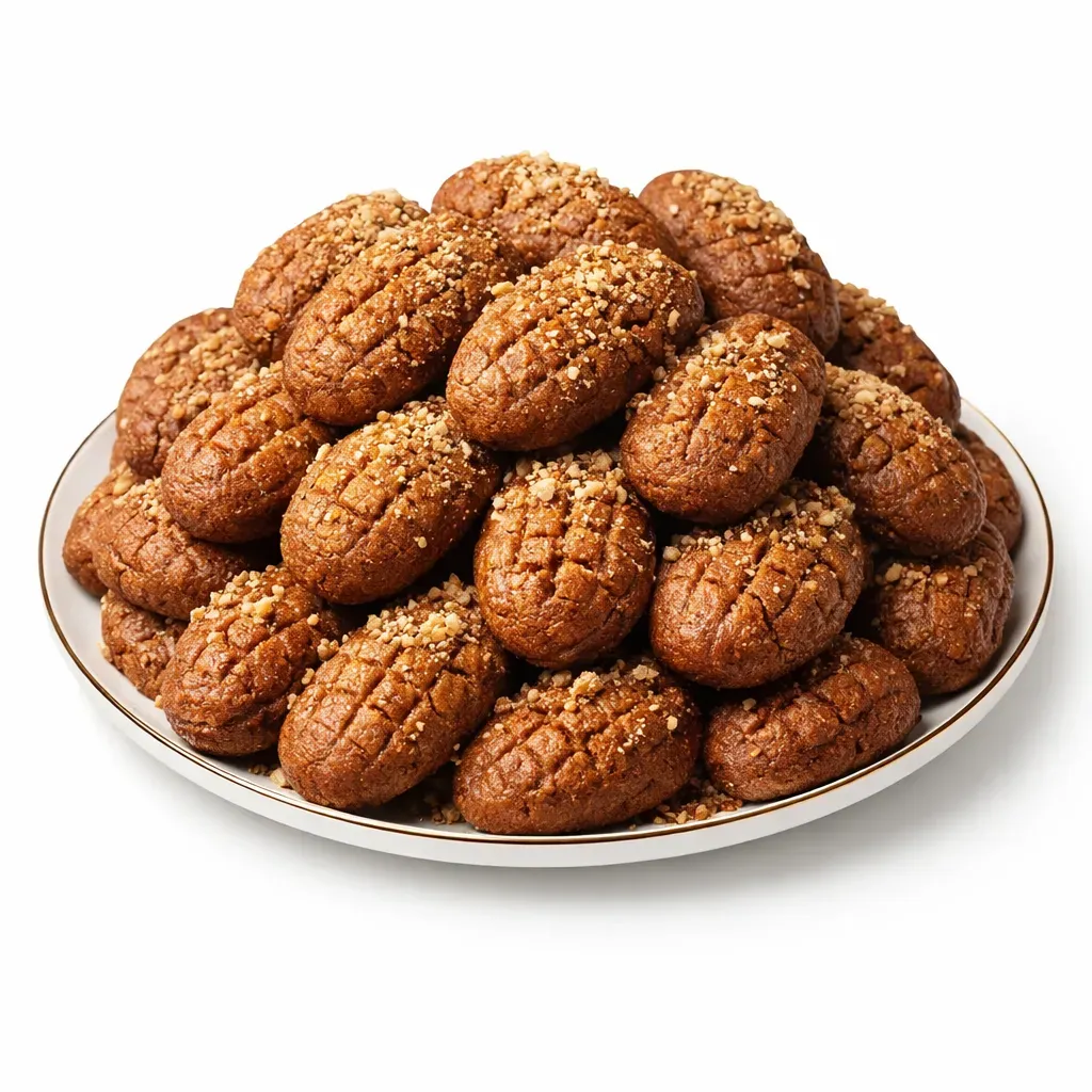Experience the festive flavors of Greece with Melomakarona, traditional Christmas cookies infused with cinnamon and honey syrup. Perfect for holiday celebrations!