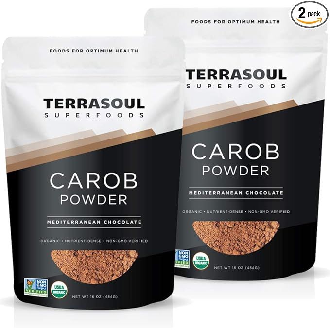 Our Terrasoul Superfoods Organic Carob Powder is a delicious and nutritious option for those looking to replace cocoa powder or chocolate in their recipes.