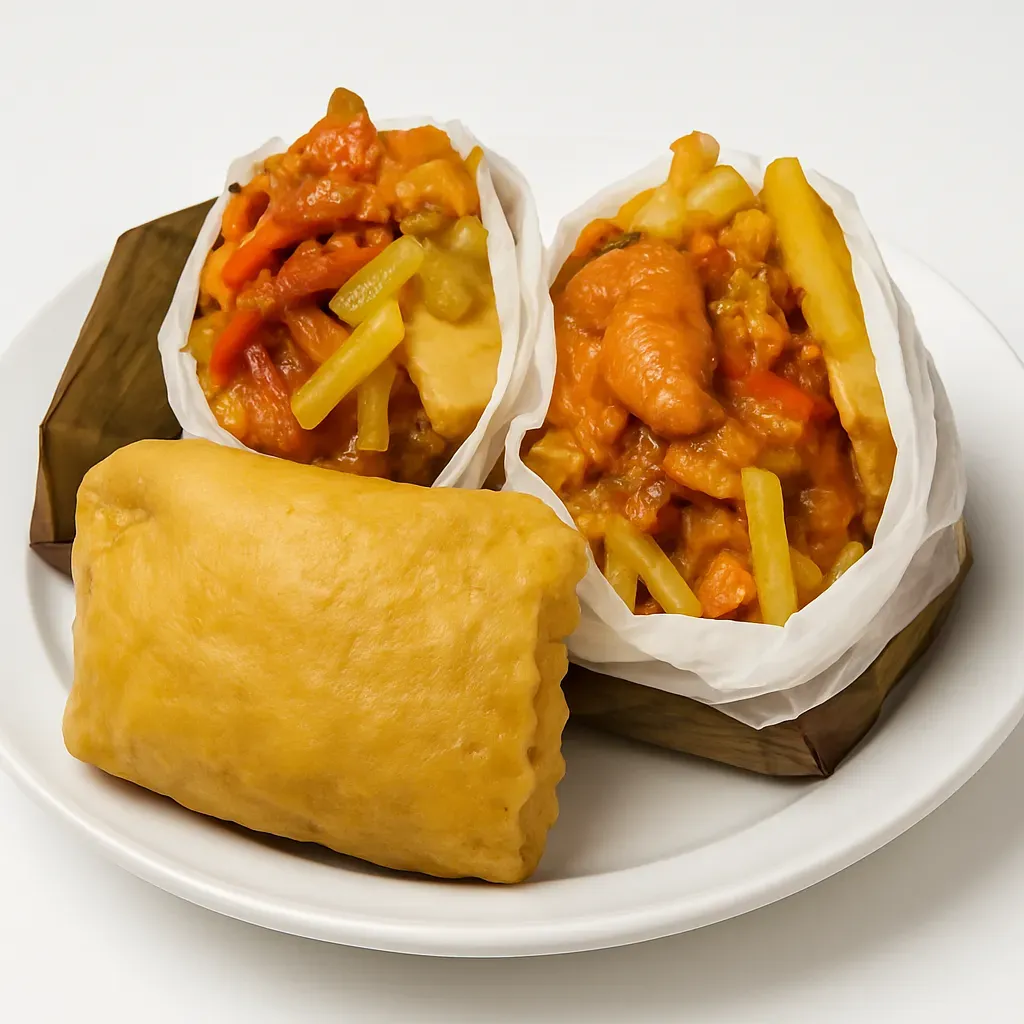 Experience the rich flavors of Brazilian cuisine with this traditional abará recipe, made from black-eyed peas, coconut milk, cashews, and shrimp, all steamed in banana leaves.