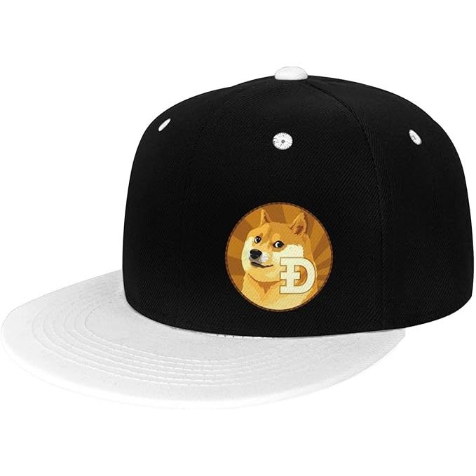 Dogecoin Flat Bill Hats Contrast Hip Hop Baseball Cap is a trendy and stylish accessory for dogecoin enthusiasts and hip hop lovers. This hat features a flat bill design with a contrast color scheme, giving it a bold and eye-catching look. The snapback closure allows for a customizable and comfortable fit, making it suitable for both men and women.