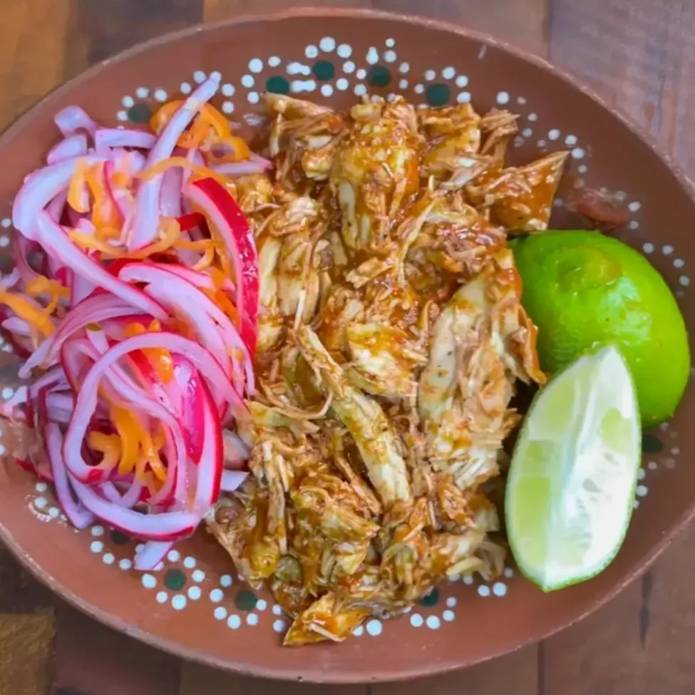 Yucatán-Style Pickled Red Onions image