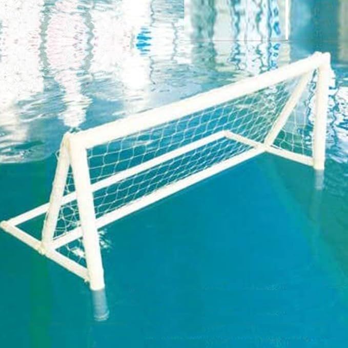 The Inflatable Water Polo Goal is a fun and convenient way for teens and families to enjoy water polo in their backyard or pool. Measuring 6.6 feet long and 2.5 feet tall, this goal is suitable for both recreational fun and professional training.