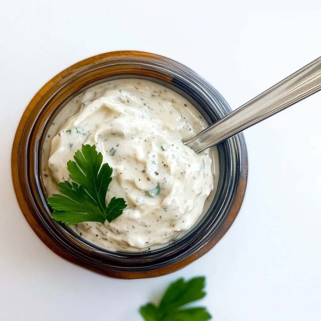 The Horseradish Cream Sauce for Meats is a zesty and creamy condiment that adds a spicy kick to a variety of meat dishes. This sauce is typically made by combining grated horseradish root with sour cream or mayonnaise, a dash of vinegar or lemon juice for acidity, Dijon mustard, and selected spices.