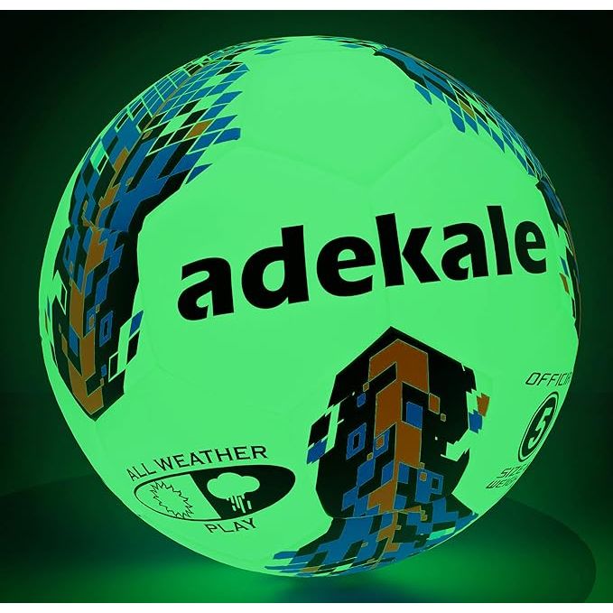 The Glow in the Dark Soccer Ball is a unique and fun twist on the traditional soccer ball, featuring a design that lights up in the dark. Available in sizes 3, 4, and 5, it is suitable for players of all ages and skill levels. This ball can be used for both indoor and outdoor soccer games, making it versatile and convenient for all types of play.