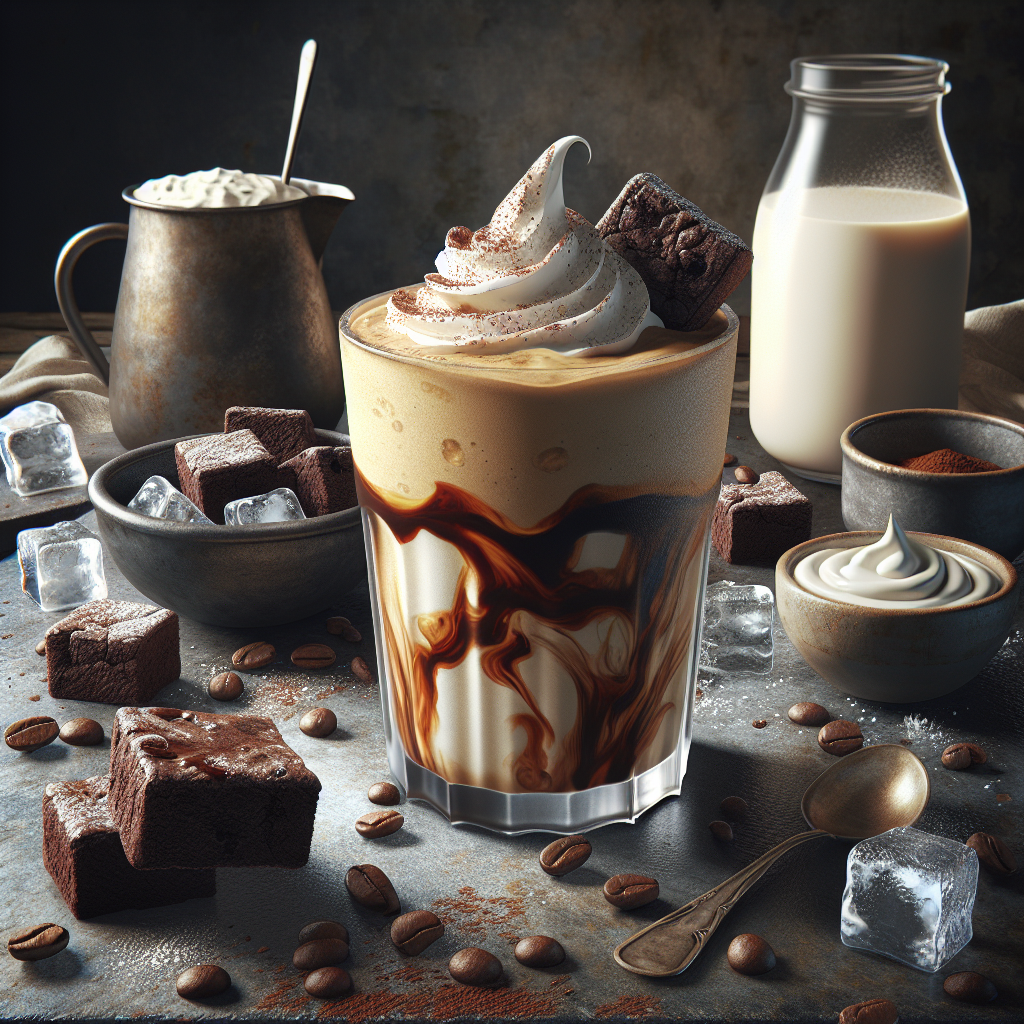 A Coffee Brownie Shake is an indulgent and refreshing beverage perfect for coffee and chocolate lovers alike. This creamy shake blends the rich flavors of espresso, vanilla ice cream, and chewy chunks of brownie to create a delightful treat. It's an easy-to-make dessert that can also serve as a pick-me-up on a slow afternoon.
