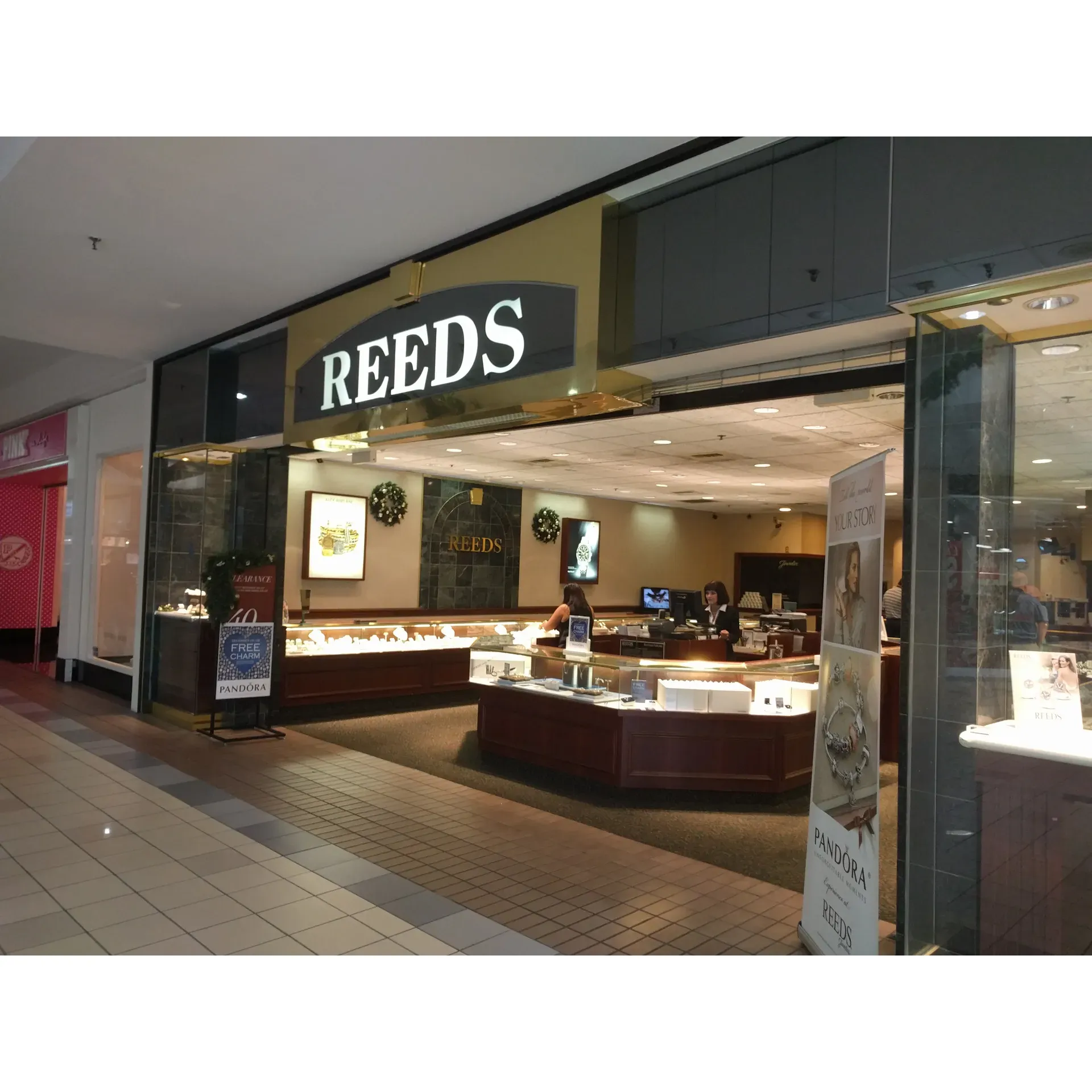 REEDS Jewelers stands out as a distinguished purveyor of fine jewelry, where customers can expect a welcoming and enlightening experience. Renowned for its exceptional collection of Pandora charms, the store prides itself on the extraordinary service provided by its caring and knowledgeable staff members like Victoria. Customers rave about the personalized attention they receive, highlighting Victoria's exceptional skill in jewelry care and her genuine passion for each piece's unique charm.

The expertise isn't limited to charms alone. At the Santa Rosa mall location, Beverly's proficiency in diamonds shines through. Patrons seeking to understand the intricacies of these precious stones are met with comprehensive explanations and insights into the world of lab diamonds, fostering a sense of trust and confidence in their purchases.

Consistency in customer care is a hallmark of REEDS Jewelers, with a tenure exceeding a year of positive interactions for some patrons. The store is acclaimed for its efficient processes that ensure customer requests are expedited with utmost professionalism, solidifying its recommendation as a premier destination for jewelry needs.

Exceptional service continues at the Fort Walton Beach Mall, where Beverly’s dedication makes a lasting impression, bringing joy to customers who leave with a complete set of beloved items. Dedication is a common thread throughout the customer experience, evident in the gratitude expressed by those who have visited.

Above all, the ambiance of REEDS Jewelers is characterized by an atmosphere of friendliness, help, and kindness. The staff, including stars like Victoria, Beverly, and Loretta, have garnered loyal customers who enthusiastically declare themselves as return customers for life. This speaks volumes of the memorable and warm encounters that can be anticipated with each visit to REEDS Jewelers, making it not just a store, but a cherished part of their customers' jewelry journey. Description by ChatGPT.