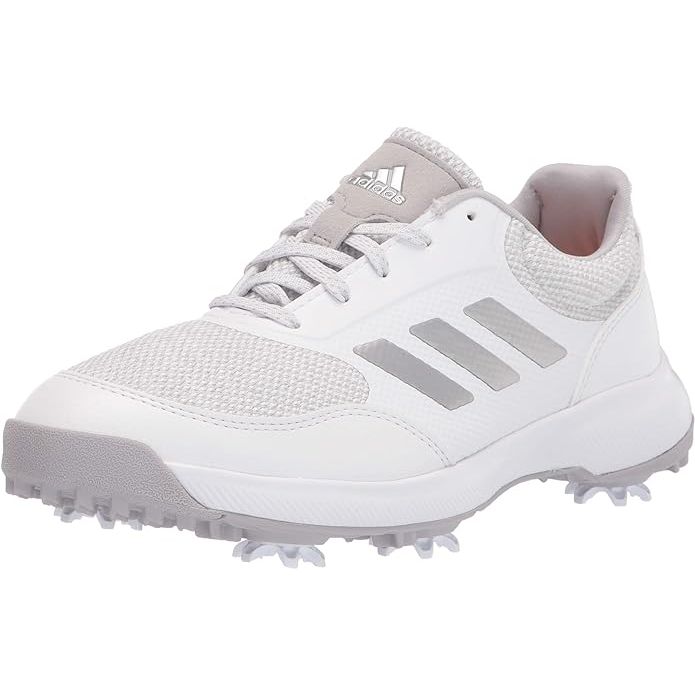 The adidas Women's Tech Response 2.0 Golf Shoes are designed for comfort, style, and performance on the golf course. These shoes feature a lightweight mesh and synthetic upper for breathability and durability. The six-spike configuration on the outsole provides excellent traction and stability during your swing.