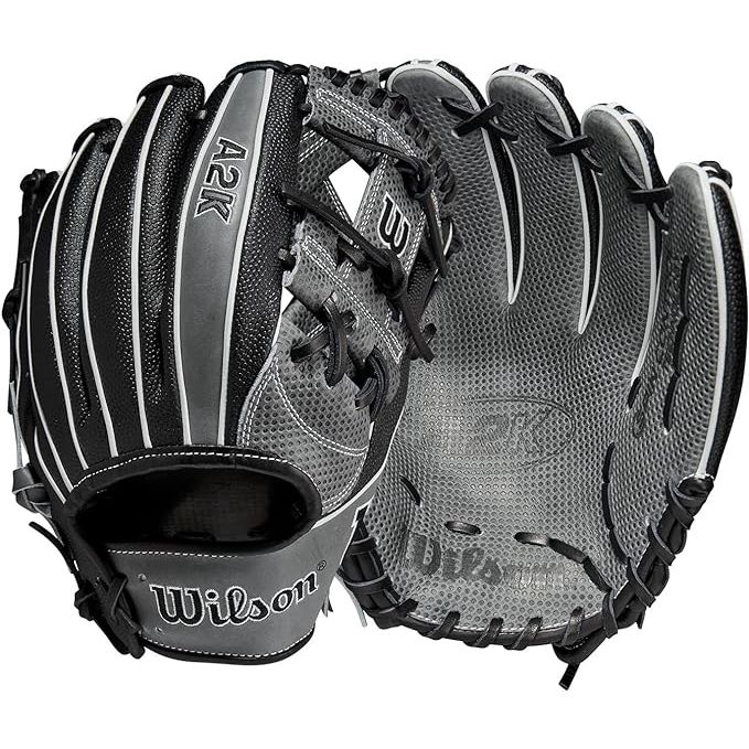 The Wilson A2K Infield Baseball Gloves are high-quality gloves designed for professional and serious players. They come in three sizes - 11.5 inches, 11.75 inches, and 12 inches - to accommodate different hand sizes and preferences.