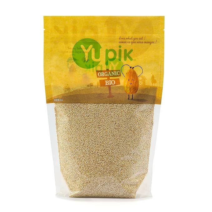 Yupik Organic White Quinoa is a premium quality quinoa product that comes in a 35.2 oz package. This quinoa is certified organic, non-GMO, vegan, and gluten-free, making it suitable for a variety of dietary preferences and restrictions.