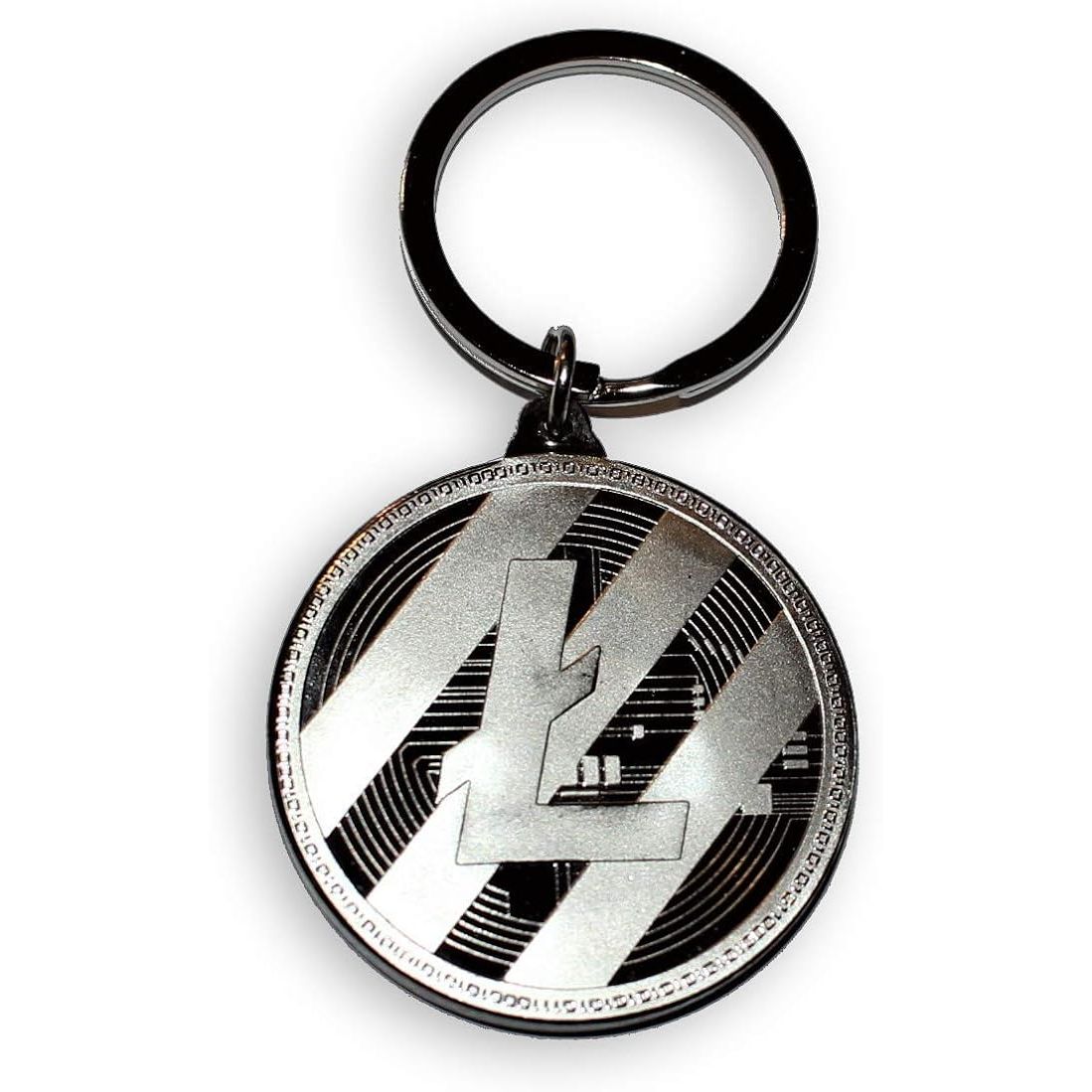 The Litecoin Key Chain Silver Plated Cryptocurrency Gift by BitcoinBling is a stylish and functional accessory for cryptocurrency enthusiasts. Made from high-quality silver-plated material, this keychain features the Litecoin logo, making it a perfect gift for fans of this popular digital currency.