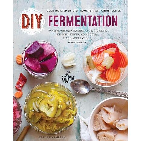 Unlock the secrets of ancient culinary arts with DIY Fermination: Over 100 Step-By-Step Home Fermentation Recipes from Rockridge Press, your essential companion for mastering the art of homemade fermented delights.