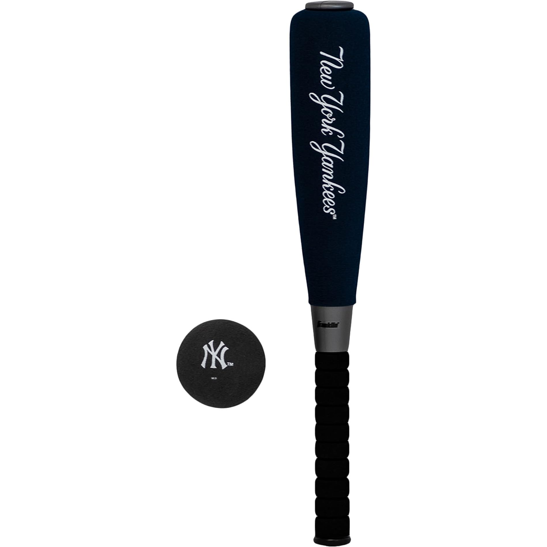 The Franklin Sports MLB Jumbo Foam Baseball Bat + Ball Sets are designed for kids who are just beginning to learn how to play baseball. The oversized foam baseball bats are easy for young children to handle and swing, while the soft baseballs are gentle on impact, making them safe for indoor and outdoor play.