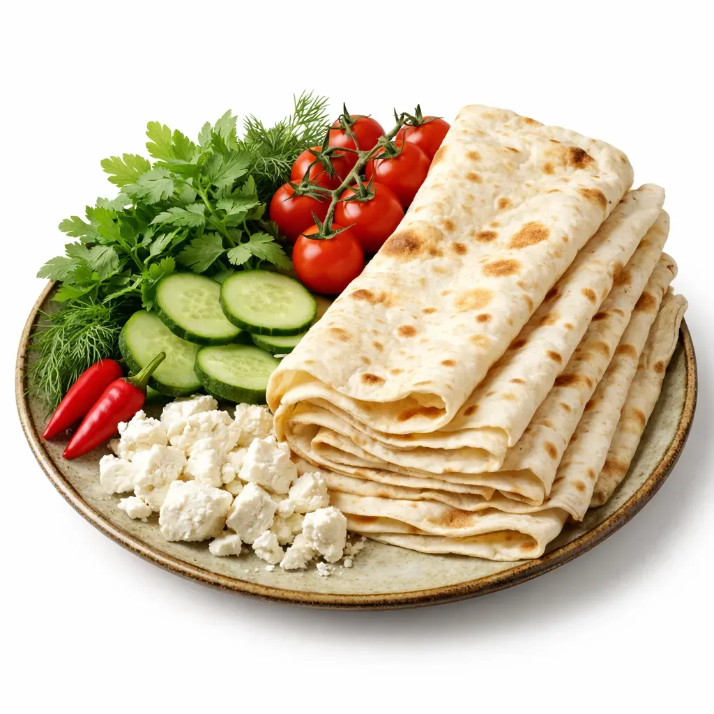Explore the authentic flavors of Armenia with this timeless lavash recipe. Lavash, a cherished thin flatbread, is traditionally baked in a tonir oven, showcasing the essence of Armenian culinary traditions. This simple preparation results in a delightful flatbread that pairs perfectly with cheese and herbs.