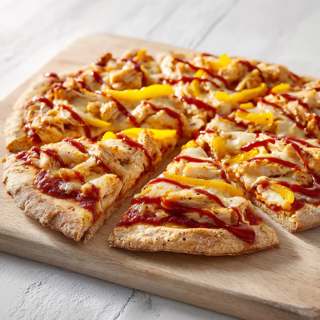 A delicious, guilt-free pizza that combines high protein and low calories, perfect for satisfying pizza cravings while on a health journey.