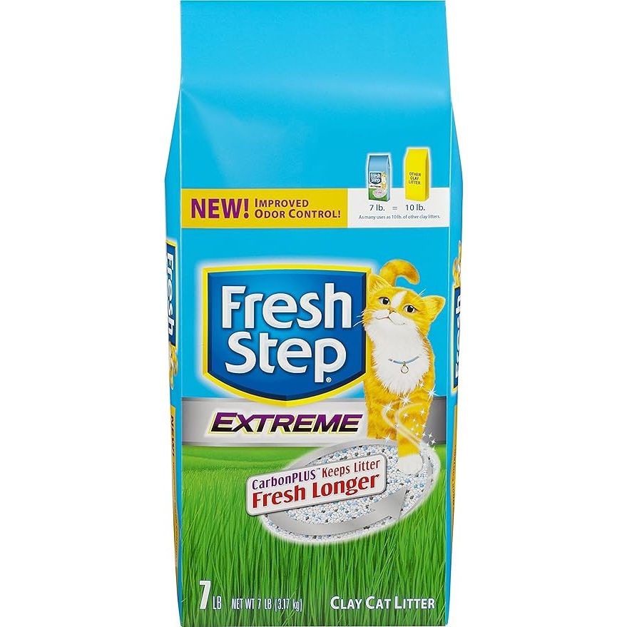 Introducing our new and improved product with a Superior Odor Control system. Say goodbye to lingering smells and hello to long-lasting freshness with our paw-activated Febreze technology and natural high-absorbing clay. Our formula is designed to eliminate odors on a 24/7 basis, keeping your home smelling clean and fresh at all times.