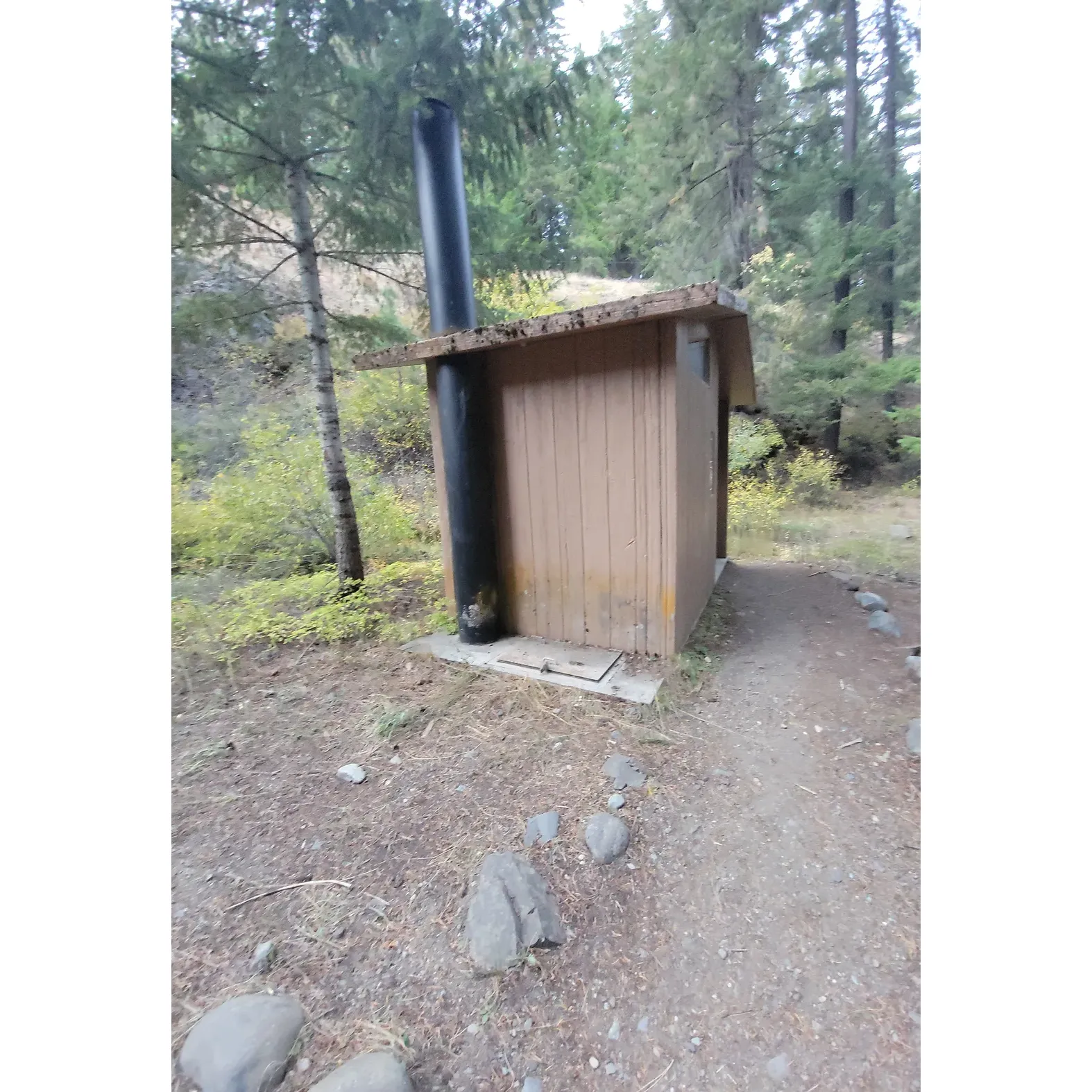 Halfway Flat Campground offers a delightful retreat for outdoor enthusiasts seeking a serene experience by the picturesque Naches River. With only eight sites available, this campground provides an intimate setting for visitors, ensuring a peaceful ambiance coupled with ample space and privacy. These sought-after spots are immersed in nature, offering good shading for comfort throughout the day.

The campground prides itself on its meticulously maintained facilities, boasting some of the cleanest vault toilets visitors have ever encountered, ensuring a comfortable and pleasant stay. The lack of hookups reinforces the rustic charm of the campground, appealing to those with a fondness for primitive camping experiences.

Nature's beauty is on full display at Halfway Flat Campground, where the majestic river serves as a stunning backdrop to each campsite, all within 100 feet of the refreshing water. The river's current provides a lively setting, and there are a few choice spots for those who wish to enjoy a dip in slower-moving waters.

For the more adventurous guests, the surrounding area is a haven with numerous trails winding into the backwoods, perfect for off-road vehicle enthusiasts. However, tranquillity prevails during the weekdays when the campground returns to its quieter state.

The camp does not offer cell service for certain providers, allowing guests to truly disconnect from the digital world and immerse themselves fully in the natural surroundings. Larger garbage cans are provided to encourage a clean environment, which mirrors the overall pristine condition of the campground.

The approach features a mile-long gravel road, so visitors are advised to prepare accordingly for the journey in. Nonetheless, the rewarding experience of the outdoors, complete with the sights and sounds of wildlife such as ground squirrels, makes the trek well worth it.

Affordability is a key attraction here, with a modest nightly fee and some sites operating on a first-come basis, allowing for spontaneous getaways. Despite the campground's popularity, it retains its untouched allure, partly thanks to conscientious campers who have a deep appreciation for this hidden gem by the river. Whether you're looking to roast hotdogs by the water's edge or simply bask in the tranquility of nature, Halfway Flat Campground is a favorite destination for those seeking to refresh their spirits in the great outdoors. Description by ChatGPT.