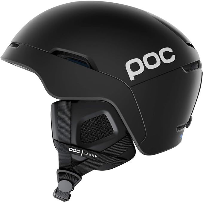 The POC Obex Spin Snowboard and Ski Helmet is a versatile and performance-focused helmet designed for resort and backcountry riding. Its construction features POC's patented SPIN technology, which helps to reduce the rotational forces transmitted to the head in the event of an oblique impact.