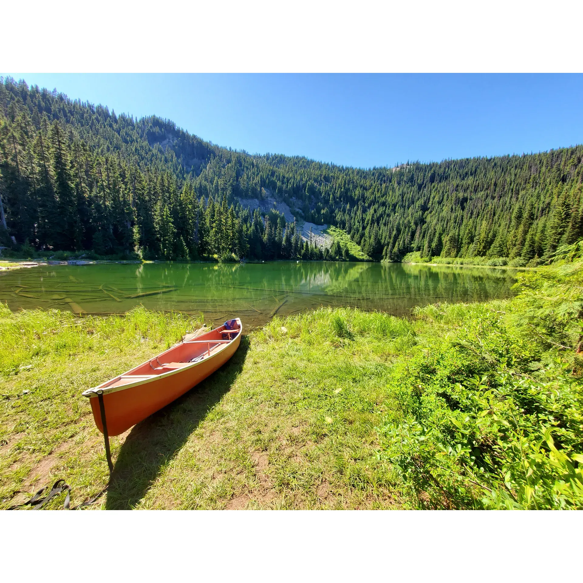 Granite Lake Dispersed Camping Area is an outdoor enthusiast's paradise, providing a tranquil escape for those seeking to immerse themselves in the beauty of pristine wilderness. Boasting an impressive vista of the serene lake, this destination offers every campsite a scenic view worth capturing. The area is particularly appealing to adventurous campers equipped with 4-wheel drive and high-clearance vehicles, offering them a rewarding journey through rugged terrain.

The clear skies and optimal weather conditions contribute to a delightful experience with temperatures ideal for daytime exploration and refreshing evenings suitable for cozy campfires. Anglers will find their slice of heaven here, with the lake generously stocked, promising an exciting fishing experience amidst the natural splendor.

The landscape is an outdoor gallery, showcasing panoramic views that are particularly breathtaking from the nearby Miners Ridge, enticing those with a penchant for high vantage points and photography. Granite Lake Dispersed Camping Area promises a back-to-nature camping experience surrounded by the raw beauty of the landscape, a truly memorable adventure for those looking for a rustic getaway with the rewards of spectacular scenery. Description by ChatGPT.