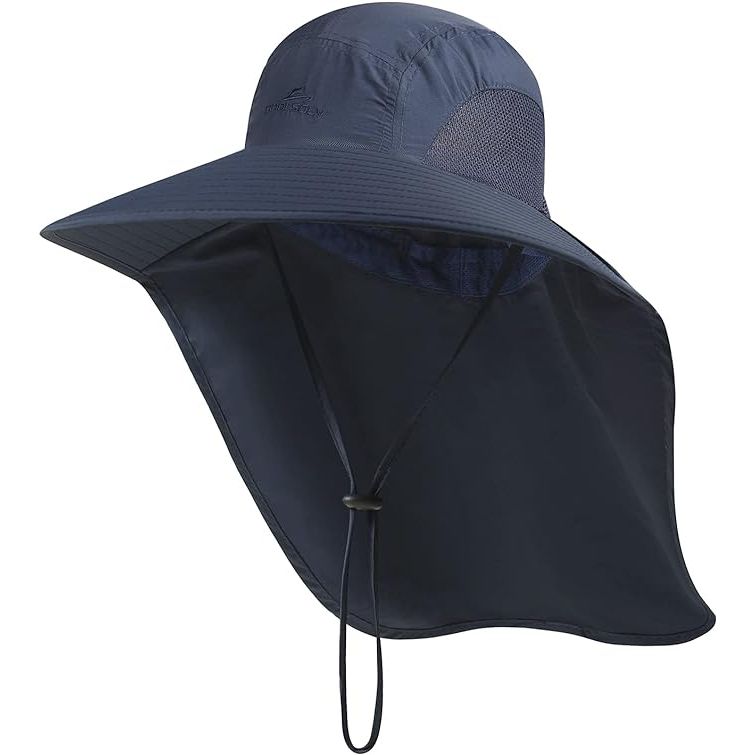 This Outdoor Sun Hat for Men is designed to provide utmost protection against harmful UV rays, with a 50+ UPF rating to shield your head, face, and neck from the sun’s strong rays. The wide brim and neck flap offer additional coverage, making it an ideal accessory for outdoor activities such as fishing, hiking, gardening, or camping.