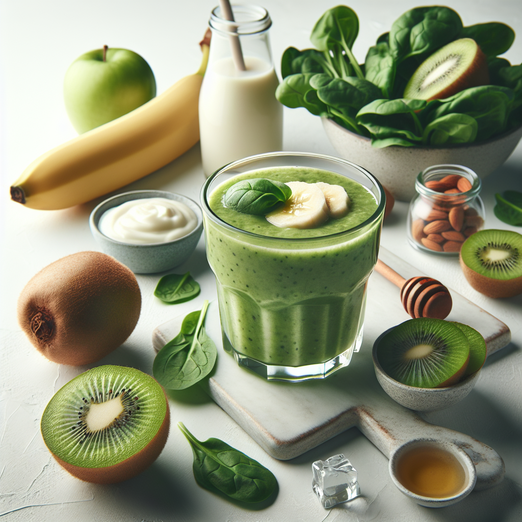 A Kiwi Smoothie is a refreshing and nutrient-packed beverage perfect for a quick breakfast or energizing afternoon snack.