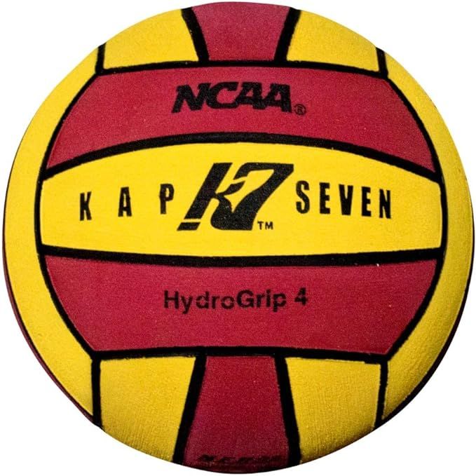 The KAP7 Size 4 HydroGrip Water Polo Ball is an official game ball approved for use by both the NCAA (National Collegiate Athletic Association) and NFHS (National Federation of State High School Associations). It is designed to meet the specific standards and requirements of competitive water polo matches at the collegiate and high school levels.