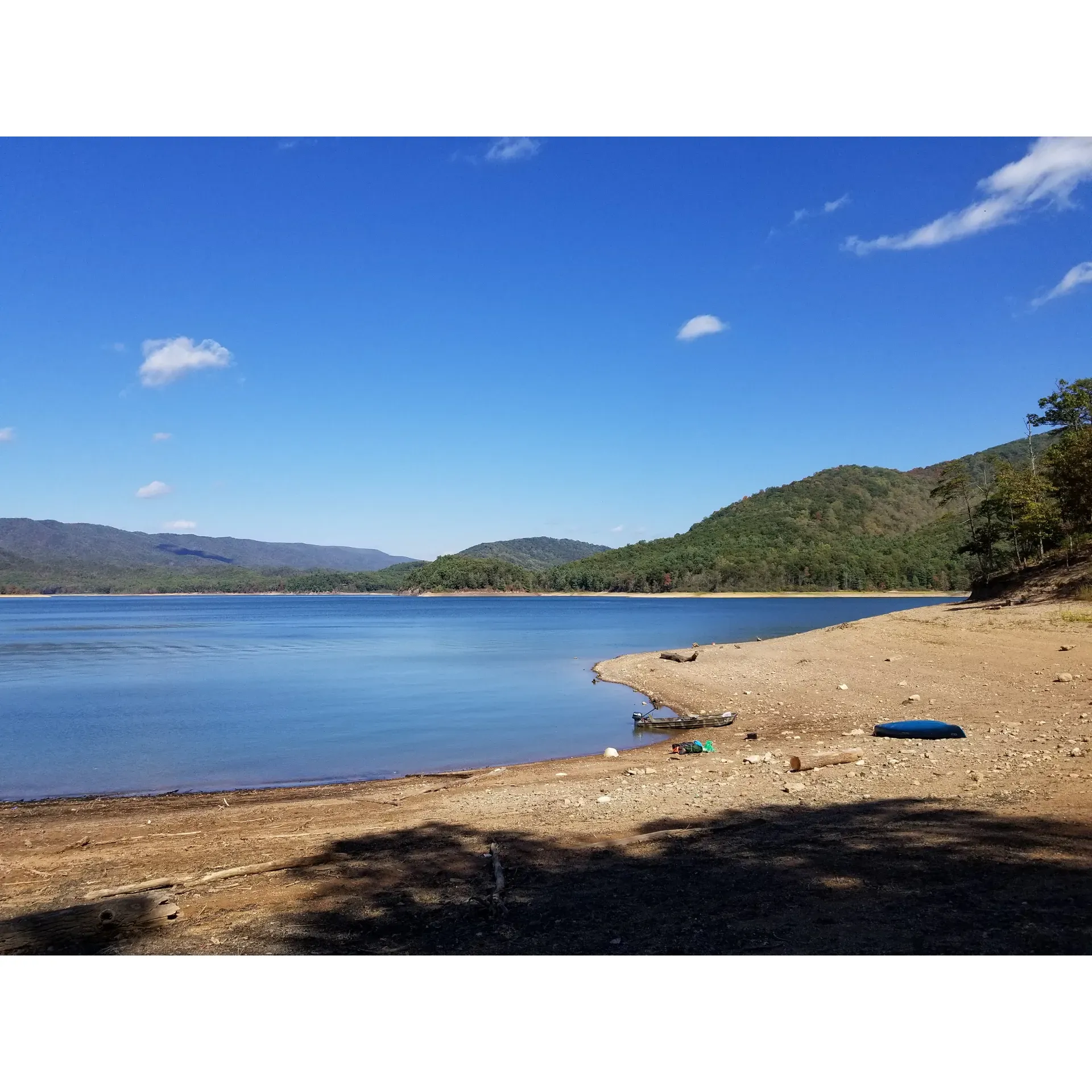 Greenwood Point Campground offers outdoor enthusiasts a picturesque retreat where the beauty of nature creates a perfect backdrop for an array of adventures. Set against the stunning landscape, visitors can explore a 3.3-mile trail that delivers both breathtaking lake views and an invigorating challenge with its series of climbs and descents. The campground's maintenance ensures that guests arrive to well-kept sites, complete with the convenience of fire pits and picnic tables to enhance their wilderness experience. 

Guests looking for an active getaway will appreciate the moderately difficult hike required to reach this secluded paradise, featuring several rigorous uphills that reward the effort with a sense of achievement and seclusion. Paddling in from the lake offers an alternative and equally scenic route, adding a splash of water-based adventure to the journey.

Greenwood Point Campground is not just about the daytime excursions; it serves as an idyllic spot for star-gazing and storytelling, where groups of friends can congregate for memorable camping experiences. Those who visit find the site to be well-maintained and immersed in natural beauty, making it an ideal place for both relaxation and outdoor activities. Come to Greenwood Point Campground for the clean surroundings, natural splendor, and a truly immersive outdoor escape. Description by ChatGPT.