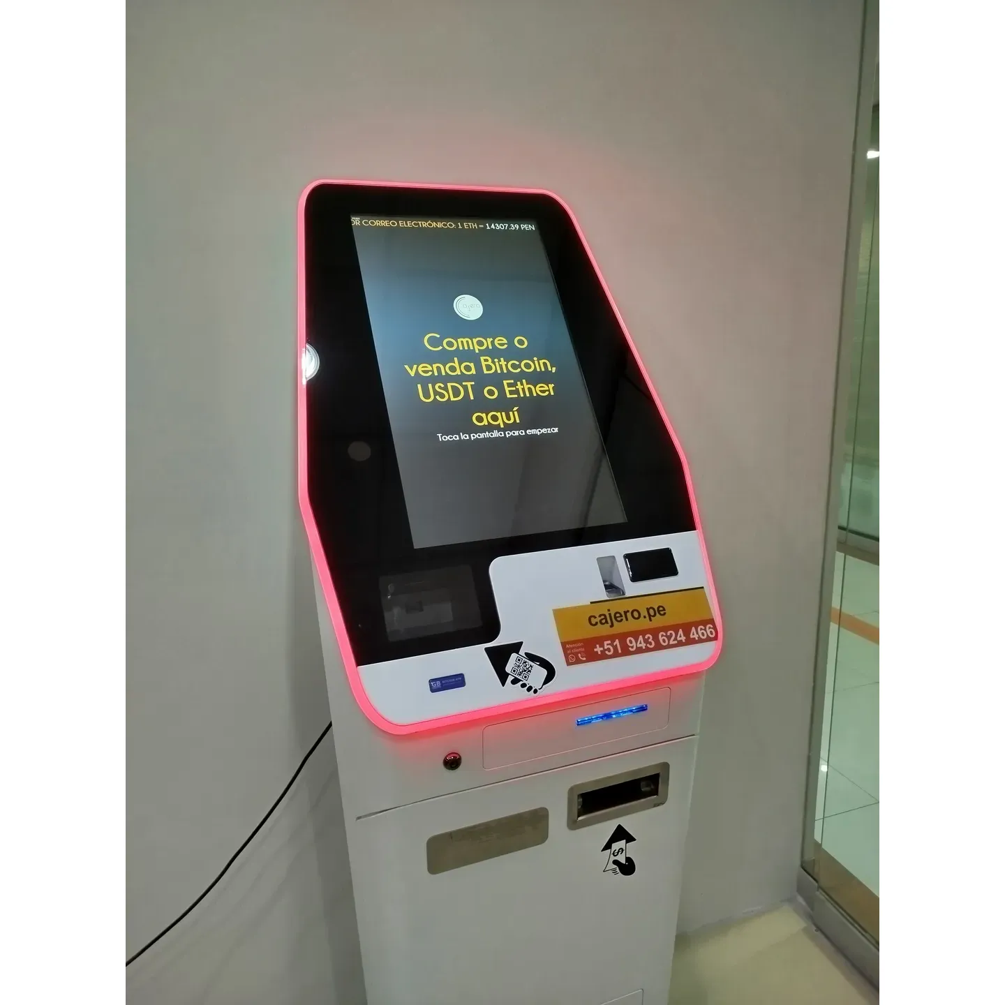 A Bitcoin ATM, acclaimed for its user-friendliness, offers a seamless and straightforward way for both cryptocurrency novices and enthusiasts to buy or sell Bitcoin instantly. With an intuitive interface, customers find transactions to be a breeze, navigating the process with ease, whether it’s their first encounter or they are regular users. The machine's design and technology are tailored to provide a confident and reassuring experience, upholding the highest standards of convenience and efficiency.

Customers rave about the speed and simplicity with which they can conduct transactions, often highlighting the trouble-free verification process that ensures security without sacrificing the swiftness of their experience. The reliable functionality of the Bitcoin ATM is complemented by its accessibility, being available to patrons around the clock, enabling them to engage with digital currency exchanges on their own schedule.

As a modern touchpoint for digital currency transactions, the Bitcoin ATM serves as a bridge between the physical and digital realms, empowering users with the autonomy to manage their digital assets in a tangible way. Appreciated for its consistent performance and user-centric operation, it stands as an exemplary model of contemporary financial services amidst the burgeoning sphere of cryptocurrency. Description by ChatGPT.