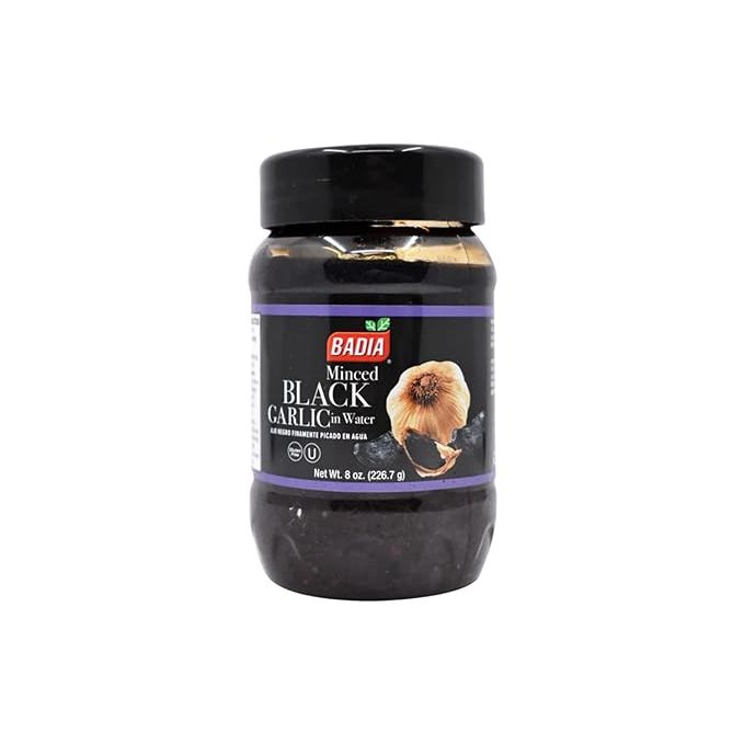 1 Badia Gourmet Minced Black Garlic 8 oz, GF Kosher