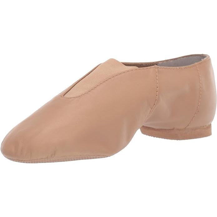 The BLOCH Dance Jazz Women Shoe is a slip-on jazz shoe made from super leather with strong elastic to ensure a secure and comfortable fit. This shoe is designed for dancers who require flexibility, durability, and high performance. The high durability of the shoe makes it ideal for rigorous dance practices and performances.