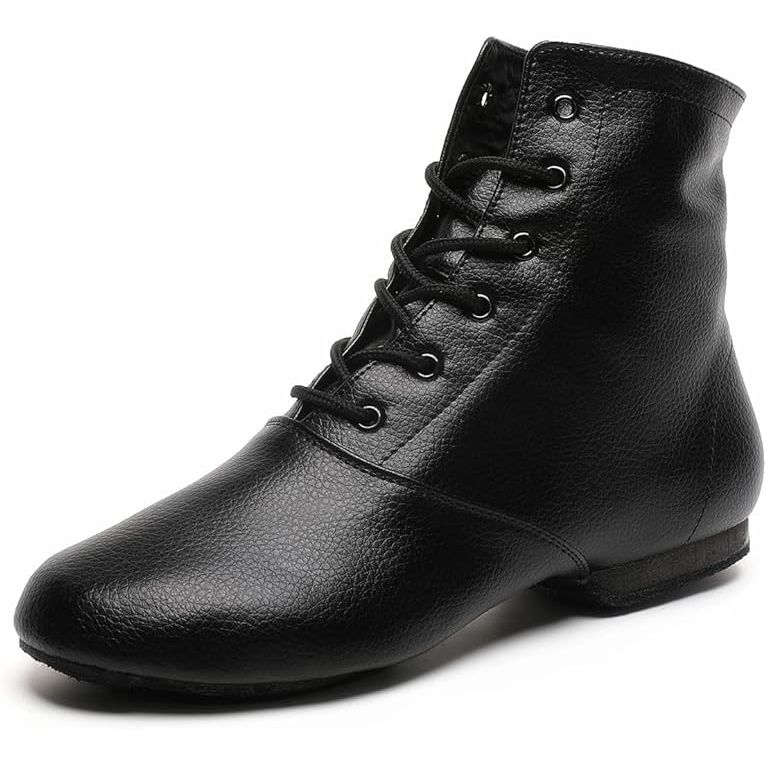 Lace Up Black Jazz Shoes Dance Boots for Women Girls Adult are a popular choice for dancers of all levels. Made from durable materials, these boots provide excellent support and flexibility for a range of dance styles, including jazz, modern, and contemporary.