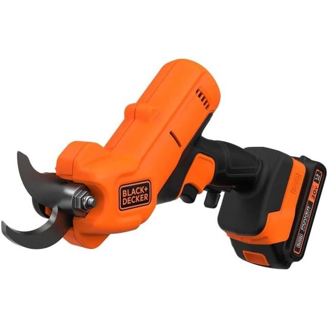 BLACK+DECKER 20V MAX* Cordless Pruner Kit, Power Pruning Shears, Battery and Charger Included (BCPR320C1) image