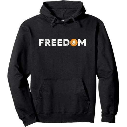 Bitcoin is Freedom BTC Crypto Bitcoin Trader To Moon Gift Pullover Hoodie image