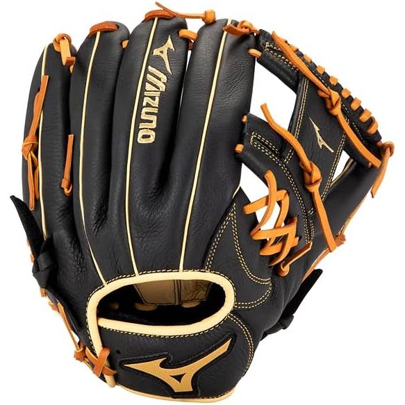 The Mizuno Prospect Select Baseball Glove Series is designed specifically for youth players, offering high-quality performance at an affordable price point. These gloves are made with full grain leather, which provides durability and a superior feel on the field.