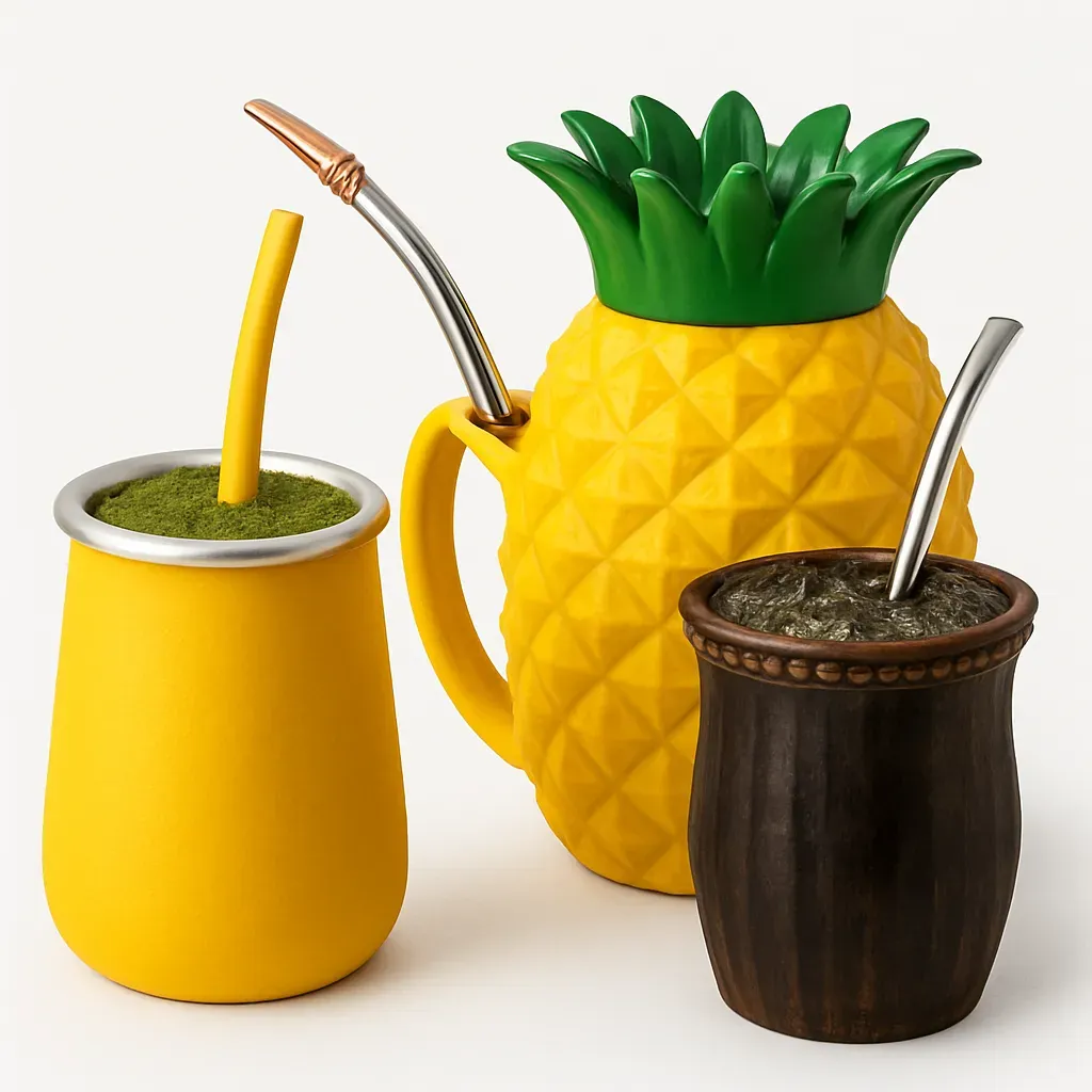 Tereré is a delightful and invigorating cold beverage from South America, offering a refreshing herbal infusion with a hint of citrus, perfect for hot days.