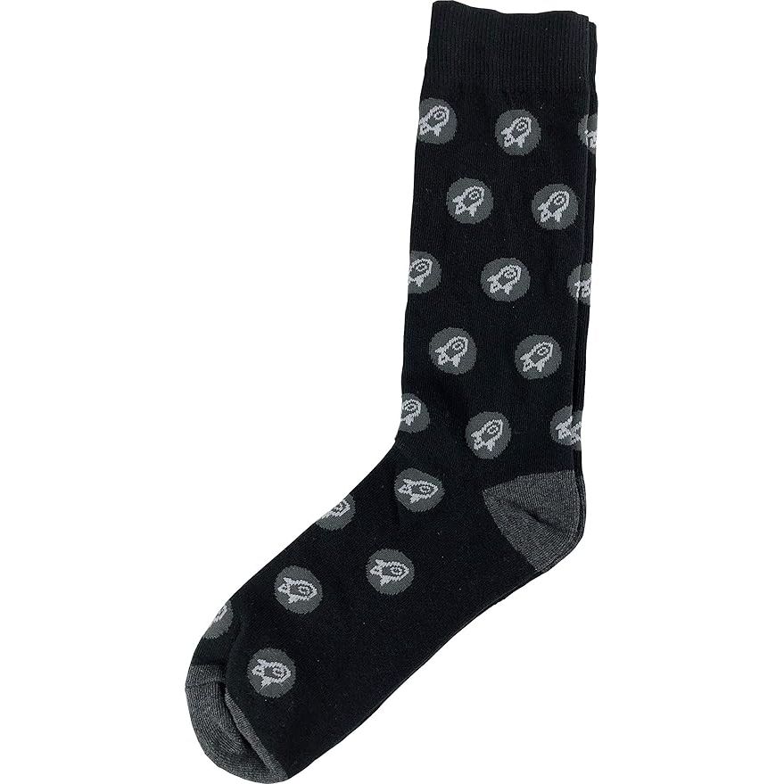 Stellar XLM Crypto Cryptocurrency Socks image