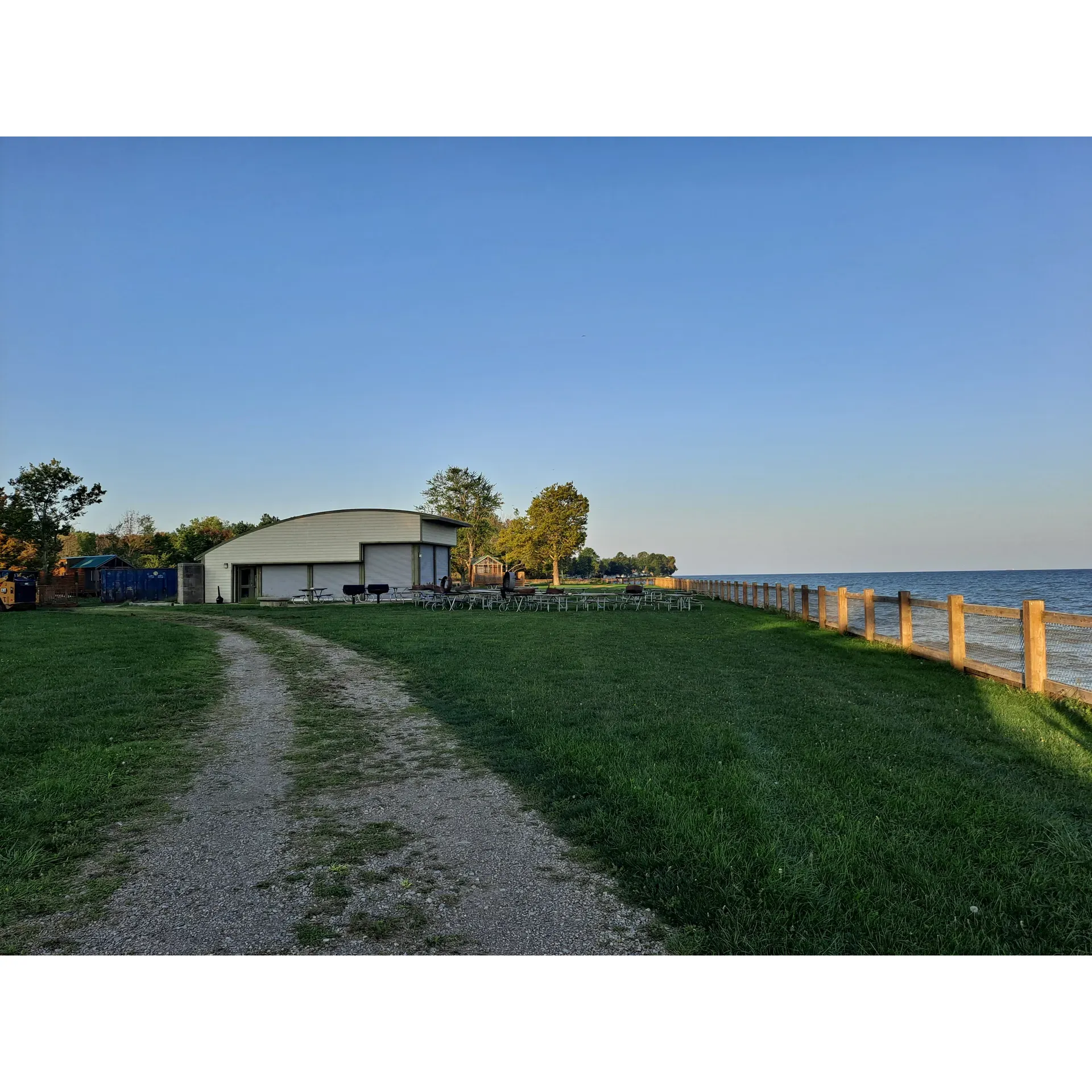 Geneva State Park Campground is a well-appreciated destination for outdoor enthusiasts looking to explore the beautiful surroundings of Lake Erie. The campground's prime location offers convenience and accessibility for campers who seek to immerse themselves in nature without being too far from modern amenities.

Camp spots at Geneva State Park Campground are recognized for their adequate spacing, providing a sense of privacy and tranquility. Moreover, select premium sites feature full hookups, ensuring that these coveted spots provide added comfort, including pads for picnic tables and other outdoor essentials.

A welcoming atmosphere characterizes the campground's administrative interactions, with visitors experiencing a friendly and informal check-in process. Campers have highlighted the campground's flexibility regarding visitor fees, adding to the sense of hospitality and ease of visitation.

A spirit of community is embodied by volunteer hosts who dedicate their time to making the camping experience pleasant and rule-abiding. The amenities at Geneva State Park Campground are a highlight for many visitors, particularly the impressive shower facilities that offer a refreshing and clean environment for campers.

Additional conveniences such as restrooms with flush toilets, hand soap, and air dryers, as well as laundry services, contribute to the comfortable camping experience. Family-friendly features like a playground and a swimming beach on the shores of Lake Erie provide ample opportunities for relaxation and recreation.

Campers appreciate the nicely-sized and level campsites equipped with electrical hookups, fire rings, and picnic tables. Facilities including a clean-out station and potable water access underscore the practical features designed to enhance the camping adventure. The overall maintenance and cleanliness of the grounds have been noted as testament to the dedication of the staff, who are praised for their pleasant and friendly demeanor.

Geneva State Park Campground is considered an ideal retreat for those seeking a serene getaway with the comforts of home, underscored by the standout attribute of well-kept facilities and an undoubtedly inviting atmosphere. Campers leave with fond memories of their relaxing stay, often expressing a desire to return to the Geneva State Park Campgrounds when their travels bring them back to the region. Description by ChatGPT.