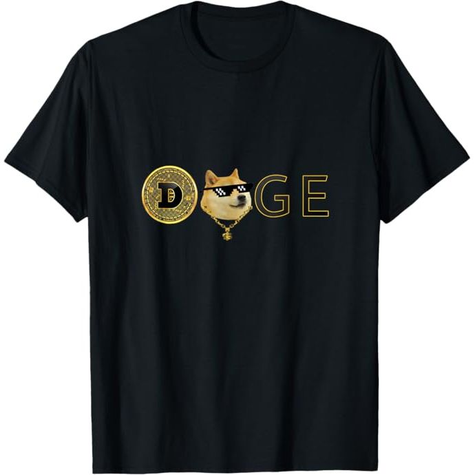 The Dogecoin Logo Shirt Doge to the Moon T-Shirt is a trendy and stylish t-shirt featuring the popular cryptocurrency's logo and the phrase "Doge to the Moon." The shirt is made from high-quality materials and is designed to be comfortable and durable for everyday wear.