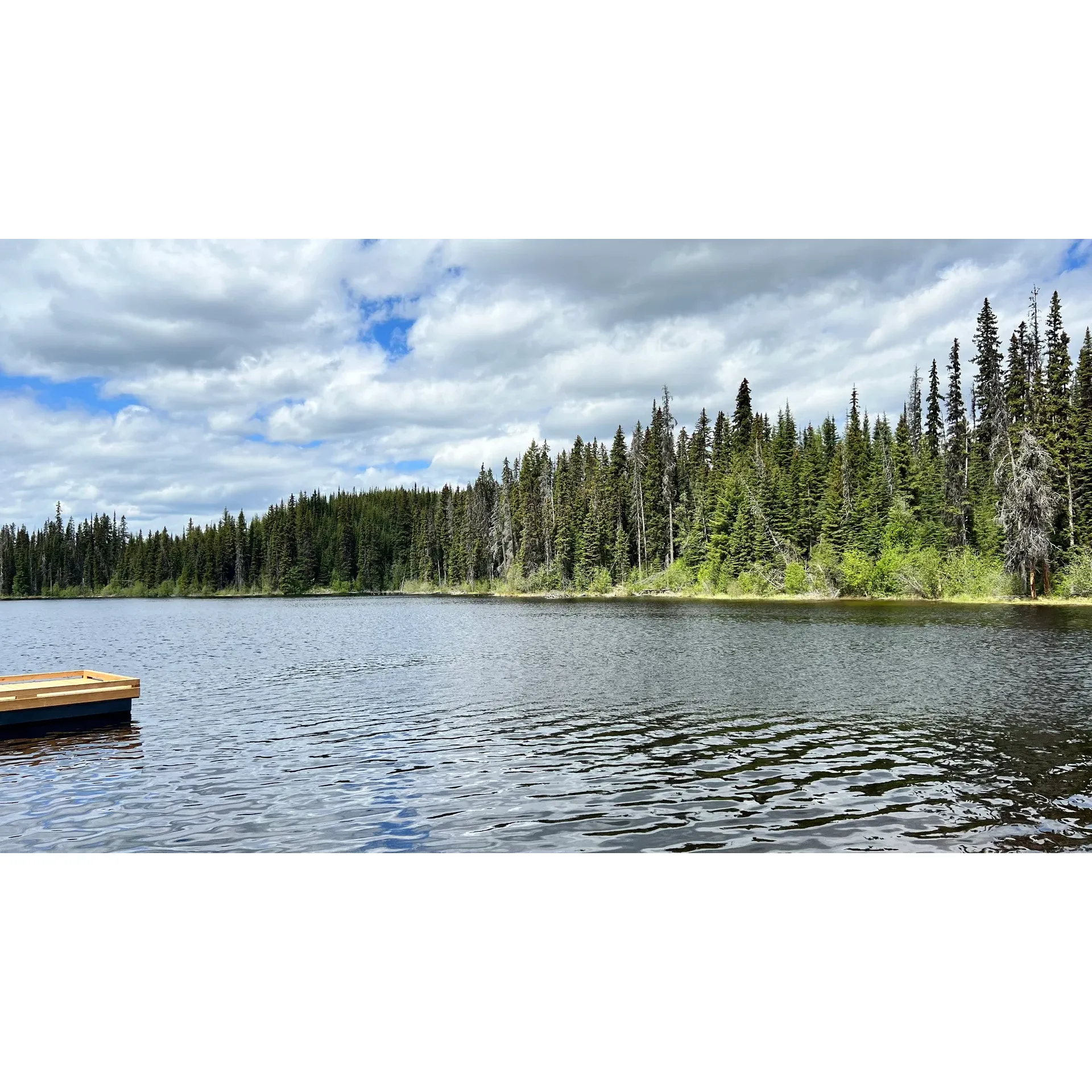 Goose Lake Recreation Site in Little Fort is a beautiful lakeside destination that offers the perfect blend of outdoor recreation and tranquil relaxation. This location is a true gem for fishing enthusiasts, boasting a newly built fishing dock that promises an excellent angling experience. Visitors looking to immerse themselves in an outdoor adventure will appreciate the picturesque campsites accompanied by convenient wild dining tables, providing a delightful spot for a picnic or an extended stay under the stars.

The scenic views that envelop the recreation area add to the serenity and allure of the site, making it an ideal backdrop for reconnecting with nature. Whether seeking a quick stop to rejuvenate during a road trip or a peaceful getaway, Goose Lake Recreation Site caters to a variety of experiences. With its well-maintained outhouse facilities, it offers essential comforts to elevate the enjoyment of your visit.

The open landscape of the site is particularly welcoming for visitors with trailers and motorhomes, offering a straightforward and accessible camping solution without the complication of navigating dense forestry. Although the site is unsupervised, it maintains a pleasant atmosphere of freedom and self-reliance that seasoned campers will appreciate.

Goose Lake Recreation Site is a convenient and charming spot to enjoy a meal amidst the serene beauty of Little Fort, with opportunities for observation, appreciation, and relaxation at every turn. Visitors can look forward to creating memorable outdoor moments in this delightful recreational haven. Description by ChatGPT.