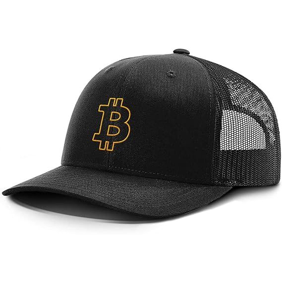 The BustedTees Bitcoin Outline Back Mesh Hat is a casual wear baseball cap designed for men. It features a breathable mesh back panel, making it ideal for outdoor activities or sunny days. The hat is adjustable with a snapback strap, ensuring a comfortable fit for most head sizes.