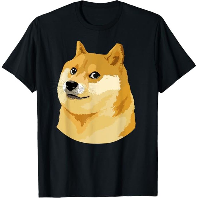 The Dogecoin - Doge Only T-Shirt is a piece of apparel that features the iconic Shiba Inu dog from the popular Dogecoin cryptocurrency. This shirt is designed for fans and supporters of Dogecoin who want to show off their love for the digital currency in a fun and stylish way.