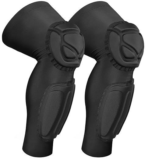 These knee pad protective calf shin guards are designed to provide support and protection for the lower legs during sports such as football, basketball, volleyball, and soccer. The compression sleeve design helps to improve circulation and reduce muscle fatigue, while the anti-slip strip ensures a secure fit during activity.